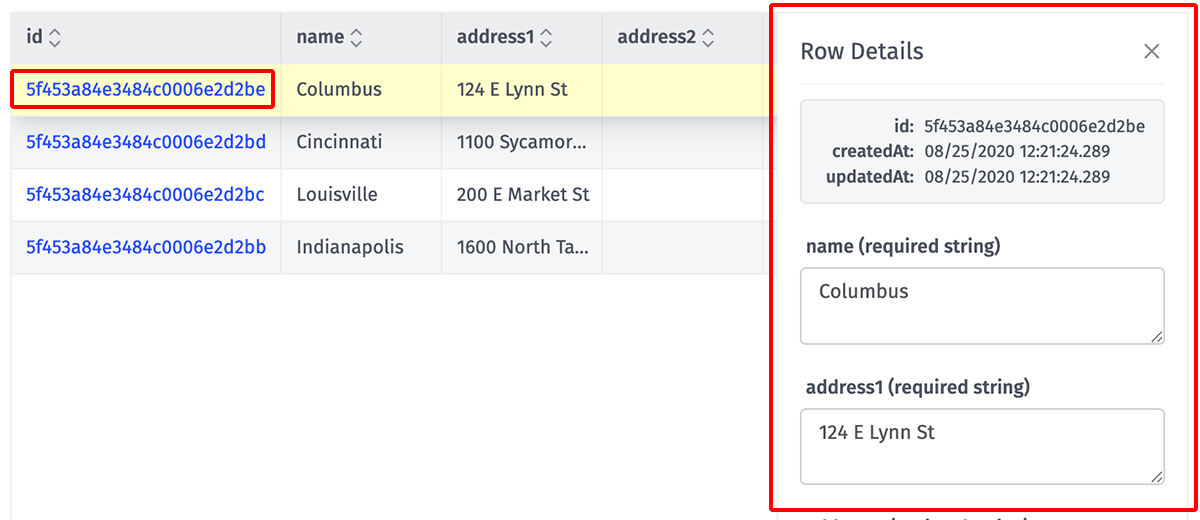 Data Table Update Row Data Table Update Row