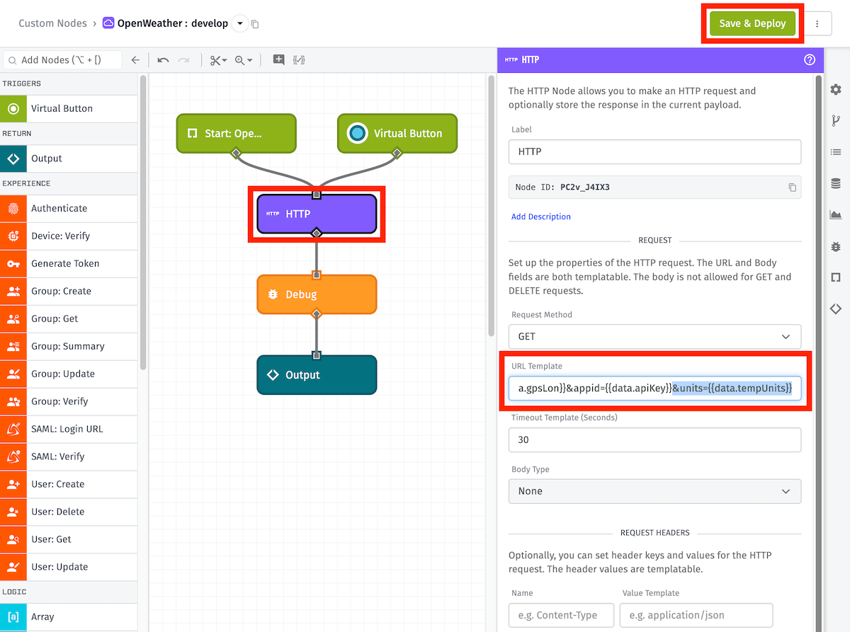 Addendum HTTP Node