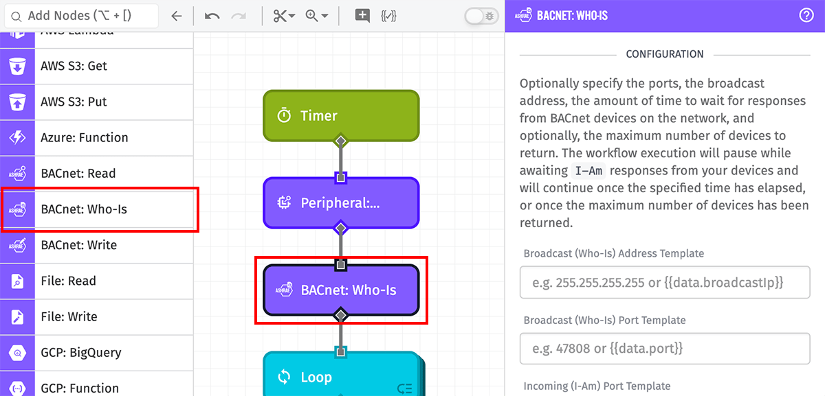 BACnet: Who-Is Node Overview