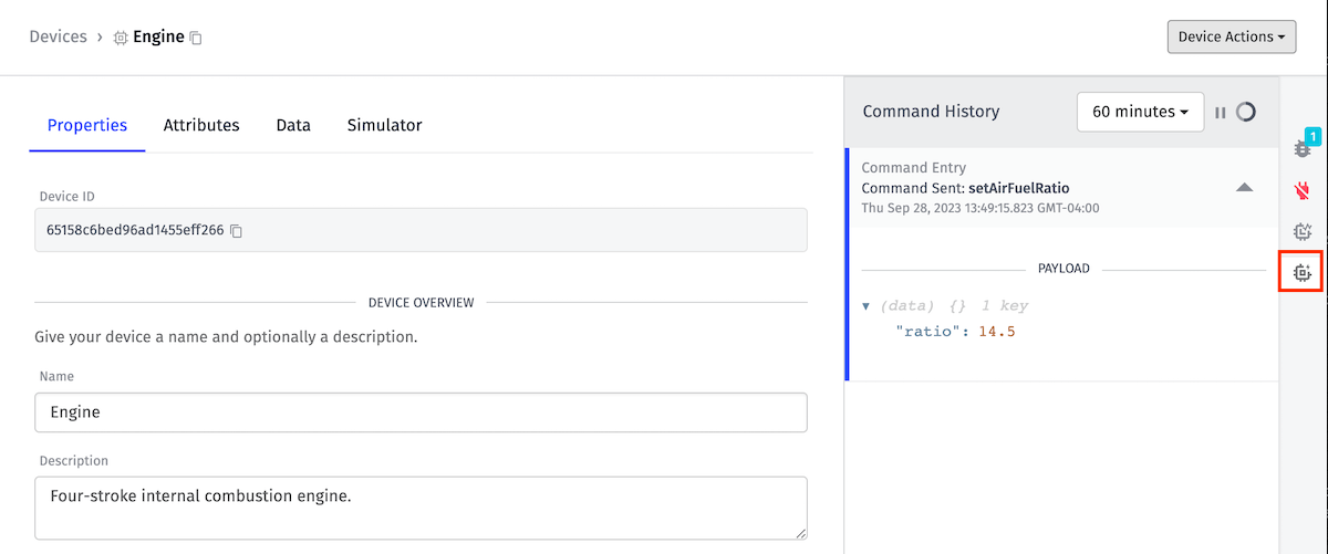 Command History