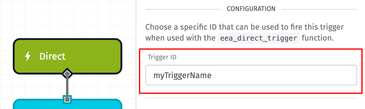 Direct Trigger Configuration