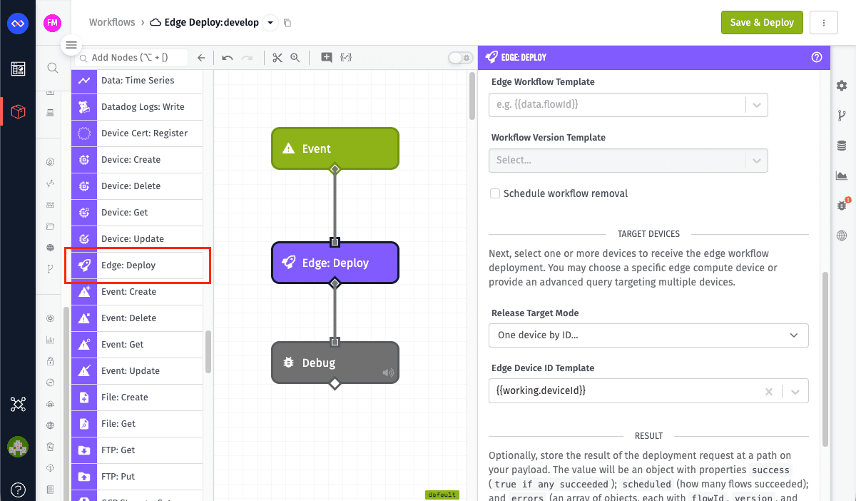 Edge: Deploy Node