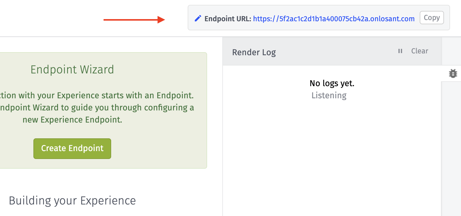 &quot;Endpoint Url&quot;