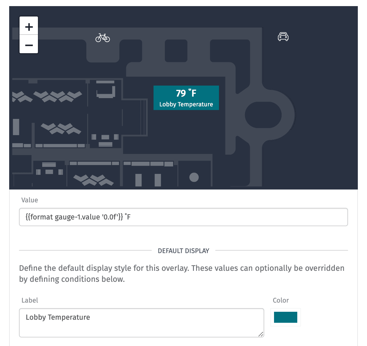 Image Overlay Value
