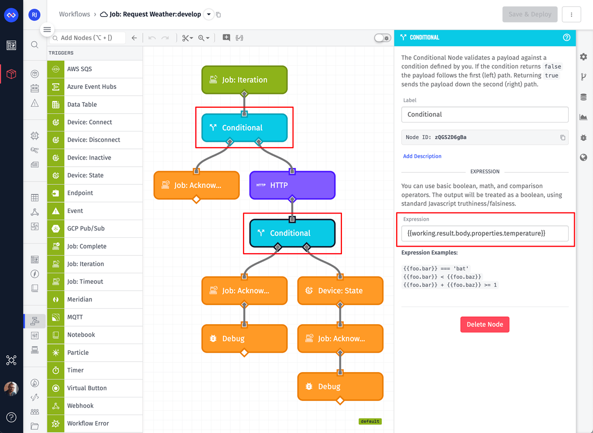 Conditional Nodes