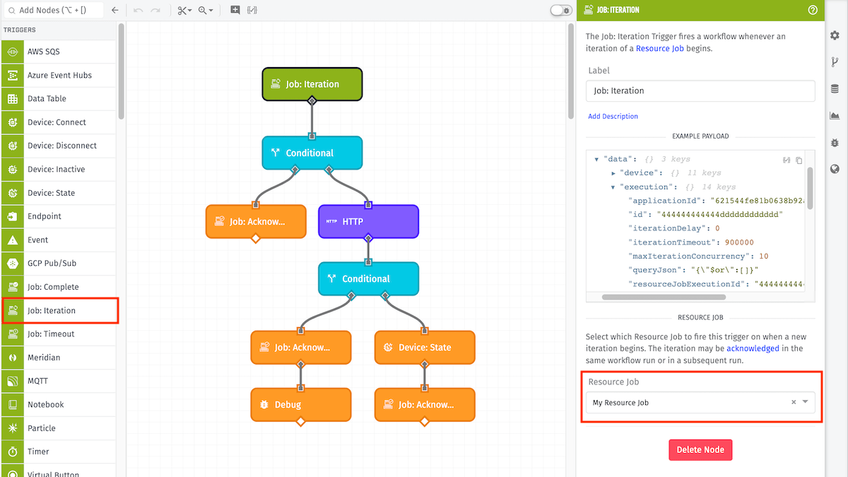 Job: Iteration Trigger