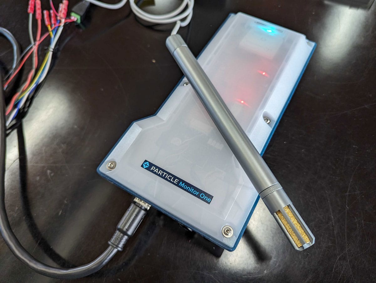 Particle Monitor One Temperature Humidity Sensor