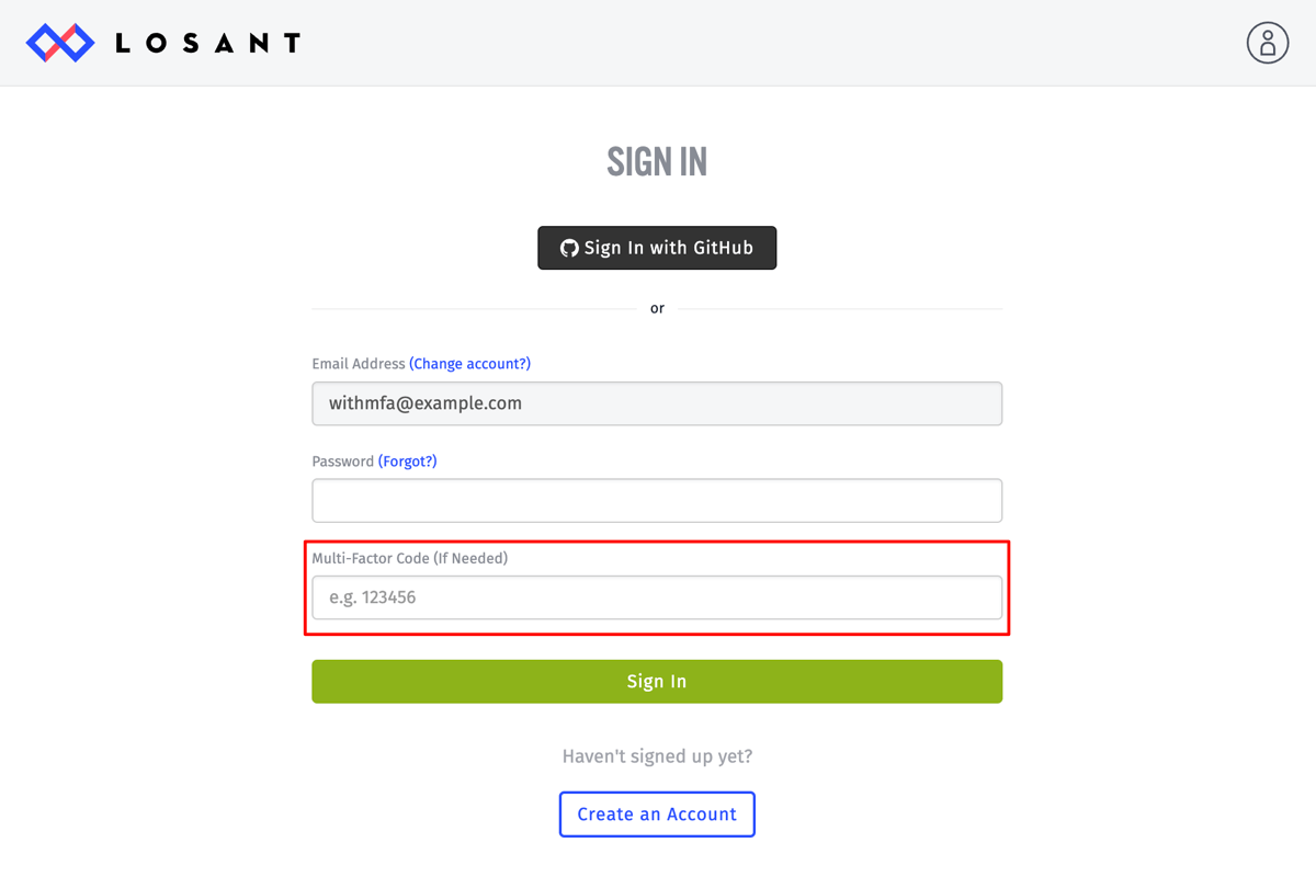 Signin Multi-Factor Auth
