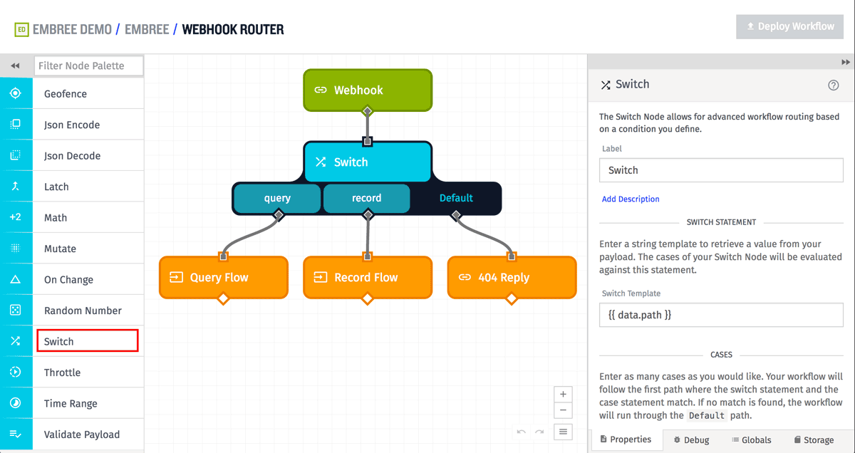 Switch Node