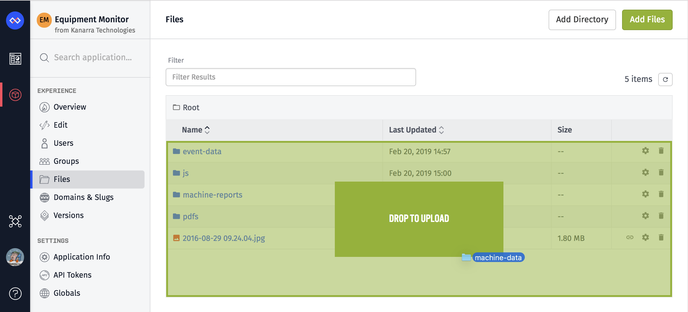 Upload File