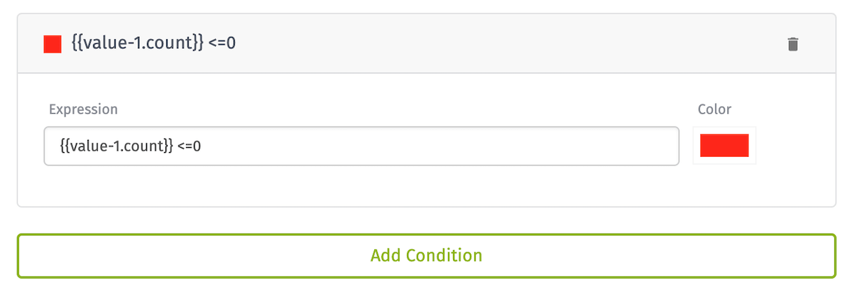Device Count Block Conditions