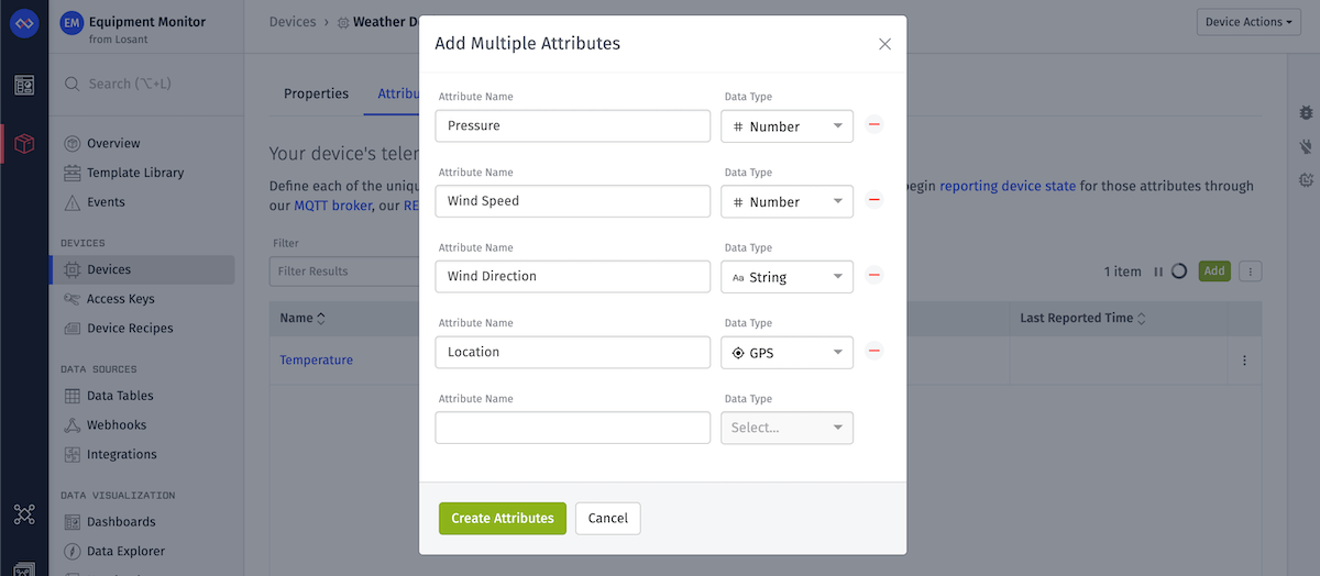 Add Multiple Attributes