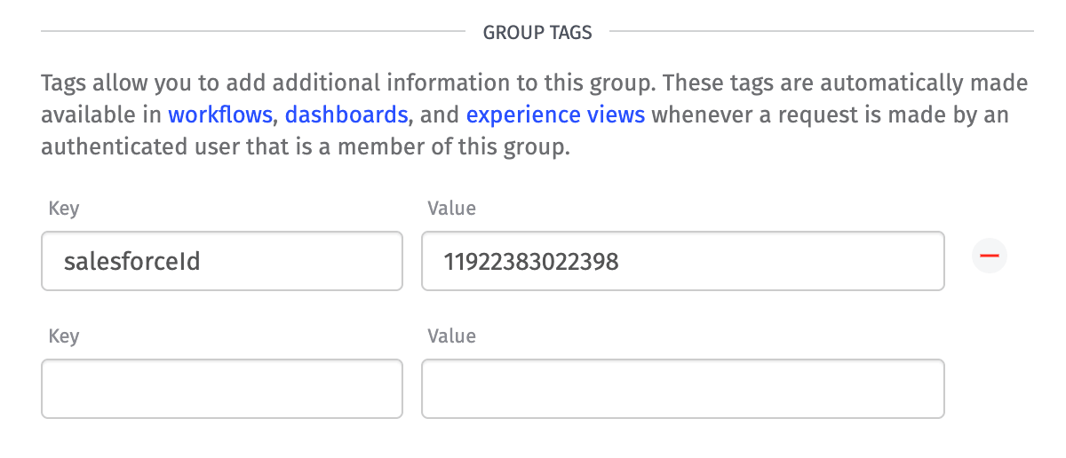 Group Tags