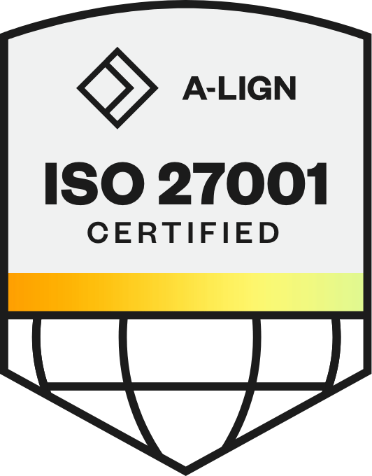 ISO 27001 Certified