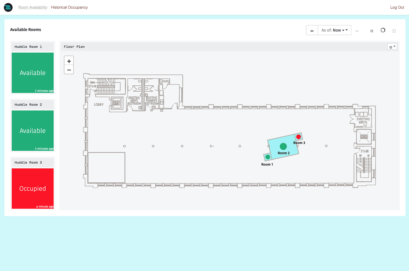 Huddle Room Template Preview