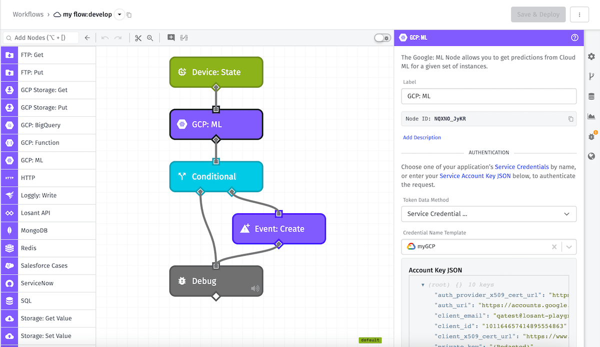 GCP ML Node