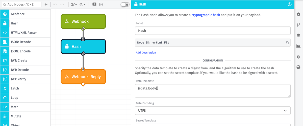 Hash Node