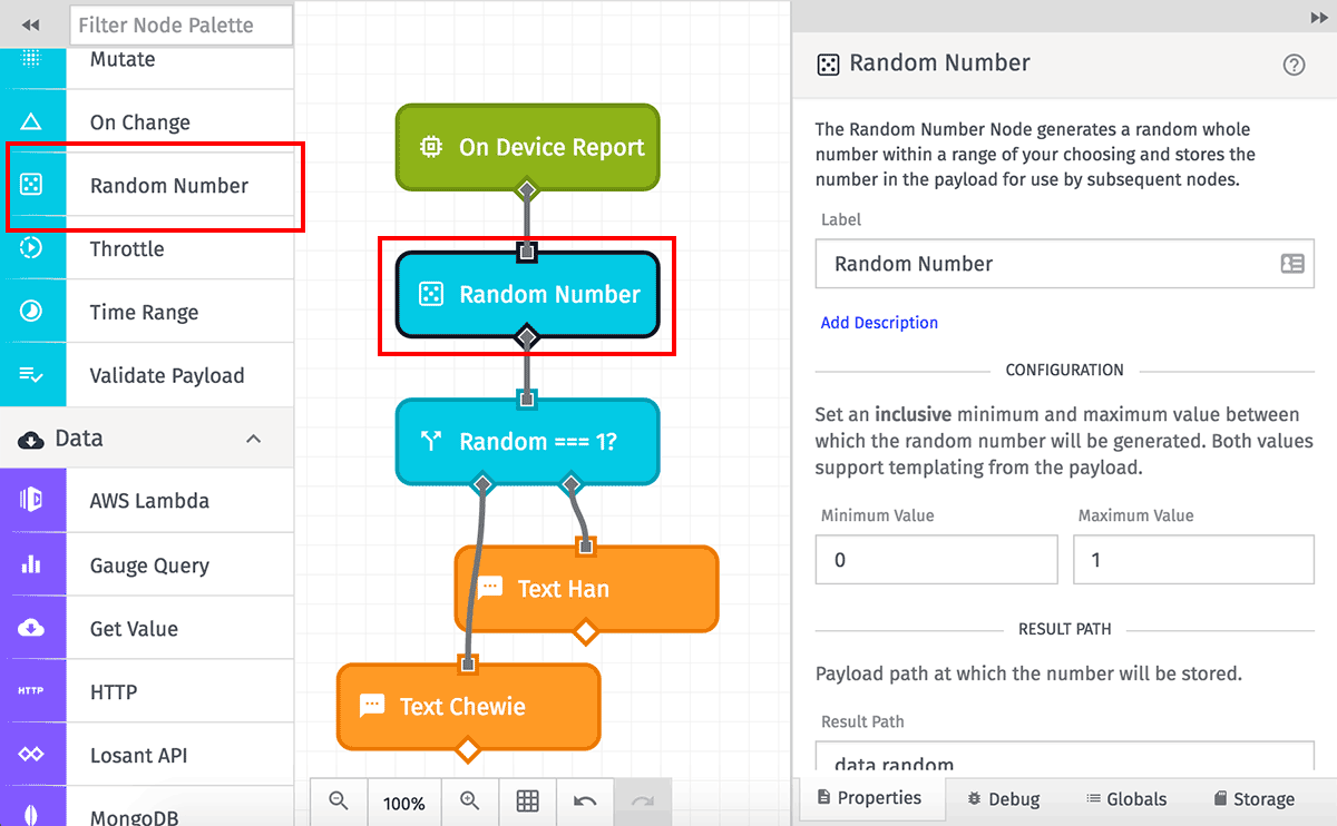 Random Number Node