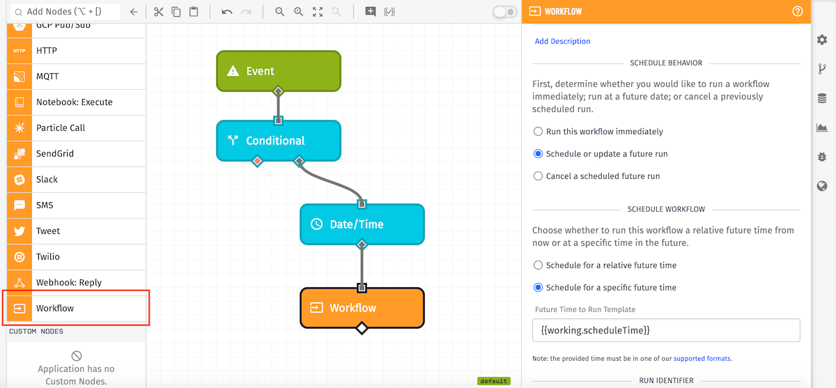 Workflow Trigger Node