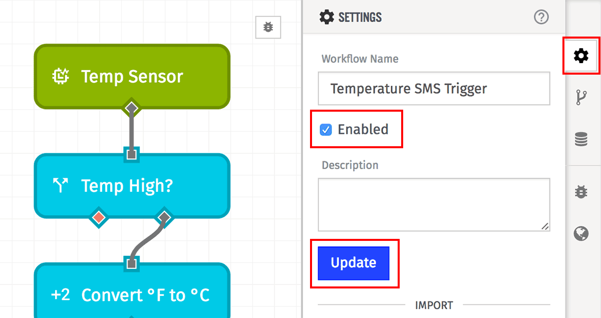 Enable Workflow