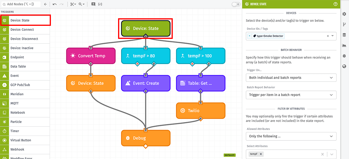 Device State Trigger