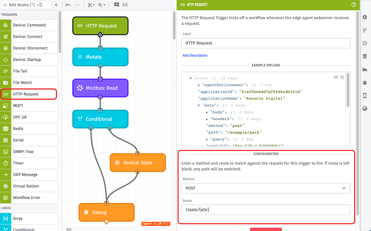 HTTP Request Trigger